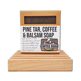 Pine Tar, Balsam & Coffee Bar with Dish