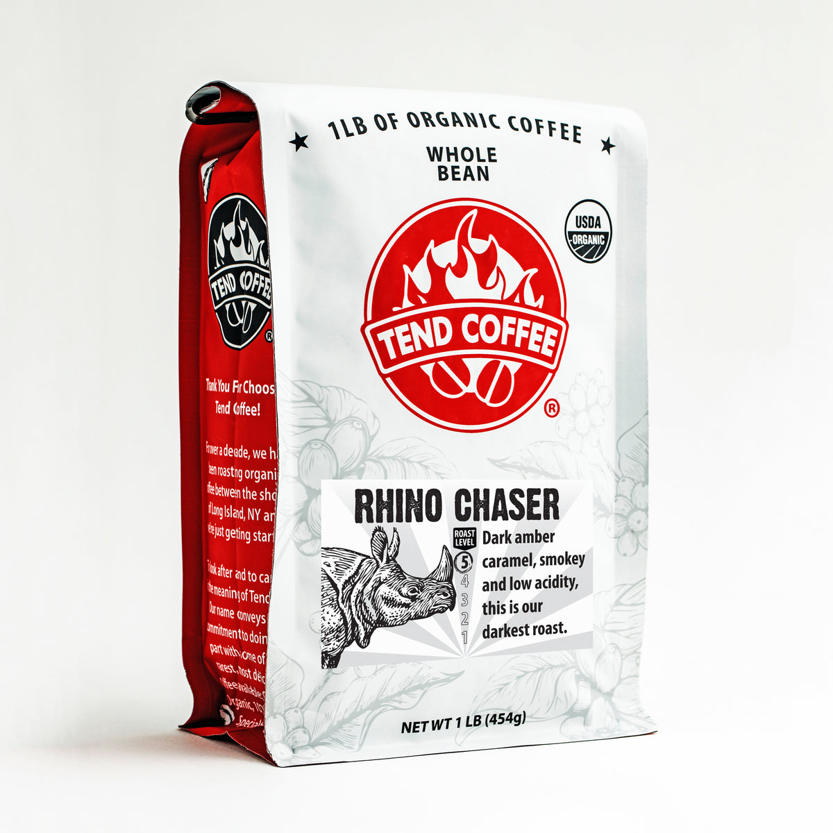 Rhino Chaser Blend Coffee | Dark Roast | Tend Coffee