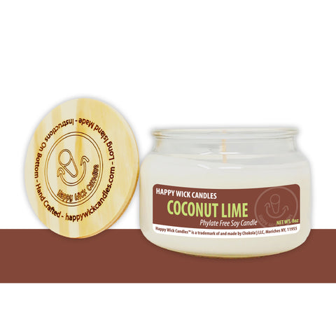8oz Coconut Lime Soy Candle
