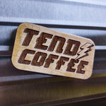Wooden Lightning Magnet