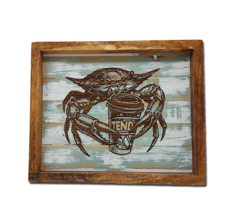 Crab Gets A Coffee